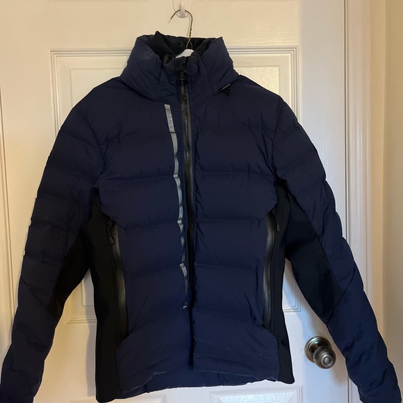 Men’s Navy HyBridge CW Black Label jacket Canada Goose - Picture 2 of 6